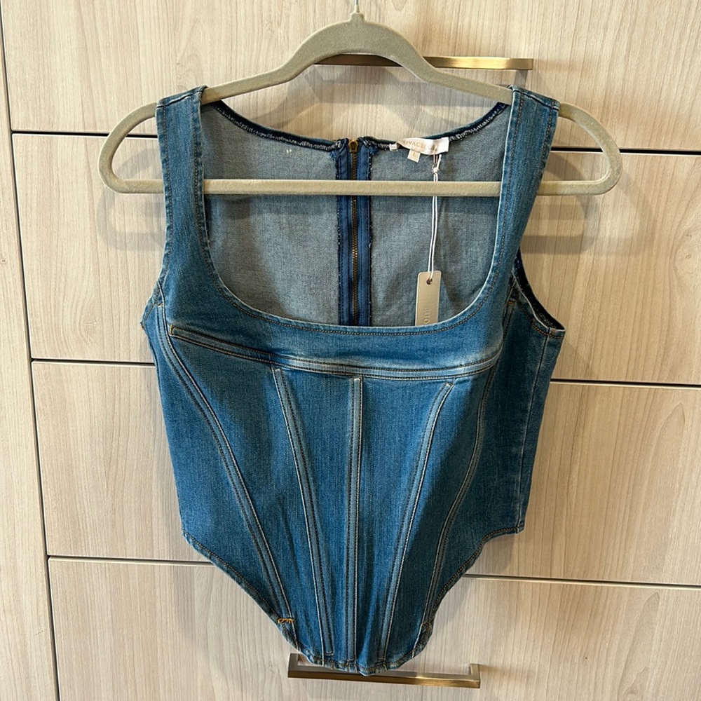 Beautiful A-line Denim Crop Too Brand New
